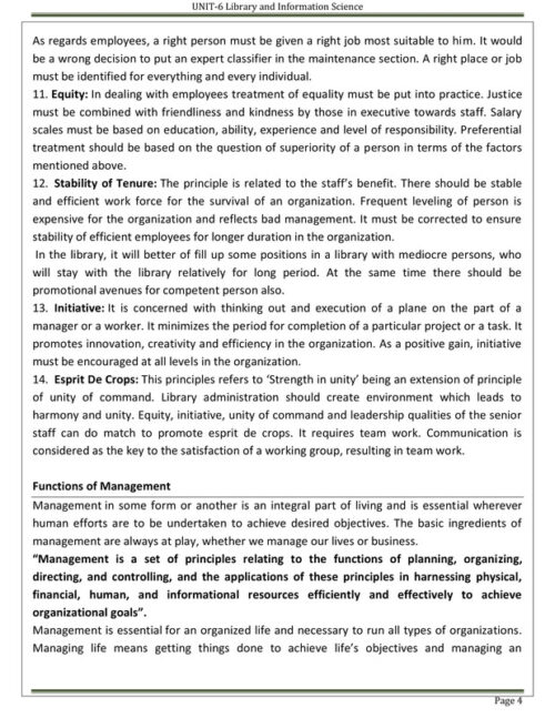 EduIQ Library Science Unit 6 to 8 Printed Notes with MCQs and Answers for UGC NET, SET, JRF Exams-a
