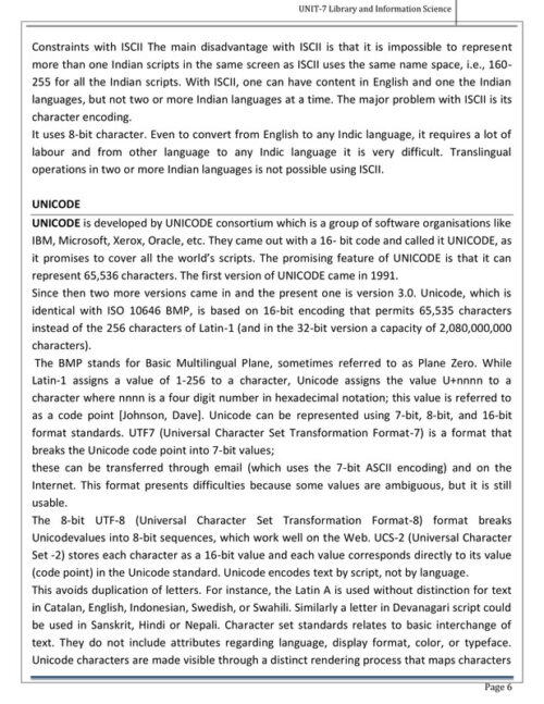 EduIQ Library Science Unit 7 to 9 Printed Notes with MCQs and Answers for CSIR UGC NET SET JRF Exam-a