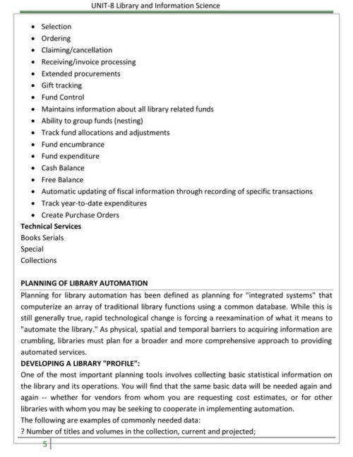 Eduiq Unit 8 to 10 Library Science Printed Notes with MCQs and Answers for CSIR UGC NET SET JRF Exam Preparation-a