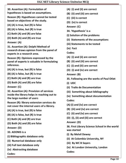 Eduiq Library Science MCQs and Answers Printed Notes cover for CSIR UGC NET SET JRF exam preparation-a