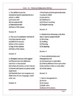 EduIQ Physical Education Notes Unit 9 and 10 with MCQs for CSIR UGC NET SET JRF Exam-g