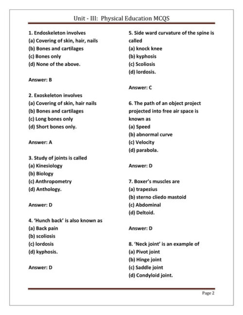 EduIQ Physical Education Notes Unit 3 & 4 with MCQs for CSIR UGC NET SET JRF-d