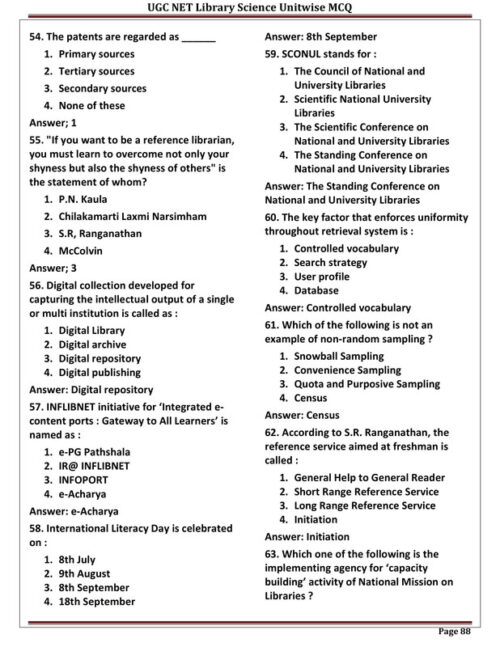 Eduiq Library Science MCQs and Answers Printed Notes cover for CSIR UGC NET SET JRF exam preparation-b