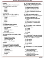 Eduiq Library Science MCQs and Answers Printed Notes cover for CSIR UGC NET SET JRF exam preparation-c