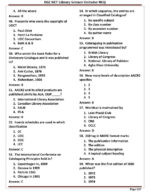 Eduiq Library Science MCQs and Answers Printed Notes cover for CSIR UGC NET SET JRF exam preparation-d