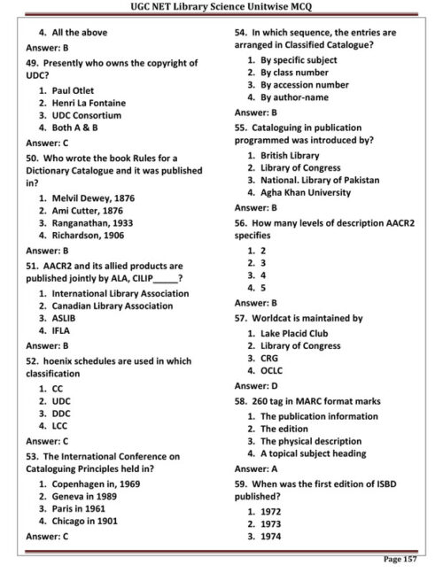 Eduiq Library Science MCQs and Answers Printed Notes cover for CSIR UGC NET SET JRF exam preparation-d