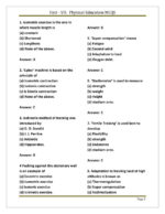 EduIQ Physical Education Notes Unit 7 and 8 with MCQs for CSIR UGC NET SET JRF Exam-e