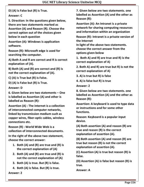 EduIQ Library Science Unit 6 to 8 Printed Notes with MCQs and Answers for UGC NET, SET, JRF Exams-e