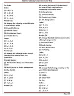 EduIQ Library Science Unit 7 to 9 Printed Notes with MCQs and Answers for CSIR UGC NET SET JRF Exam-d