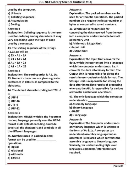 Eduiq Library Science MCQs and Answers Printed Notes cover for CSIR UGC NET SET JRF exam preparation-e