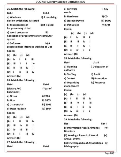 EduIQ Unit 6 to 10 Library Science Printed Notes with MCQs and Answers for CSIR UGC NET SET JRF Exam Preparation-f
