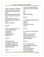 EduIQ Physical Education Notes Unit 6 to 10 with MCQs for CSIR UGC NET SET JRF-i