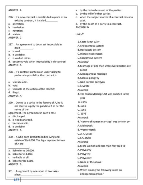 EduIQ Printed Notes – Law of Torts, Consumer Protection, Commercial & Family Law with MCQs for UGC-NET, SET, JRF & PhD Exams-i