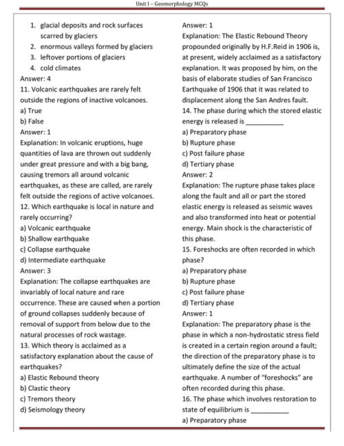 EduIQ Geography Units 1 to 5 Printed Notes with MCQs for UGC NET SET JRF PhD 2025-g
