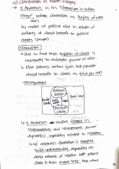Mandar Patki Anthropology Optional Handwritten Notes with GS SCORE 10 Tests for UPSC Mains 2025 in English-a