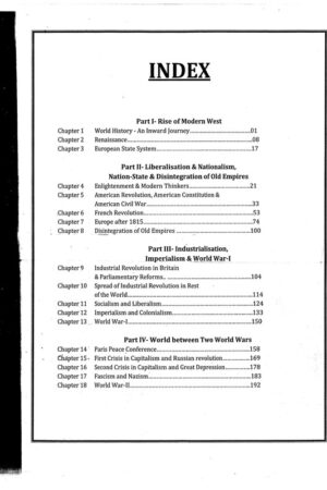 Manikant Singh World History Optional Notes with GS SCORE 10 Tests for UPSC Mains-a