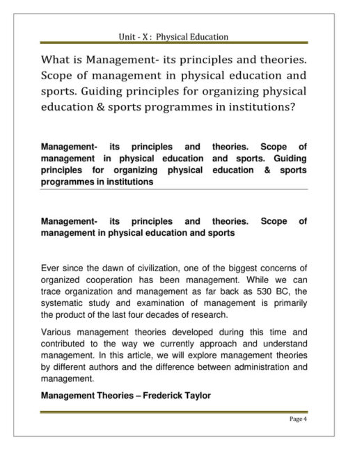 EduIQ Physical Education Notes Unit 6 to 10 with MCQs for CSIR UGC NET SET JRF-f