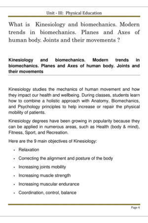 EduIQ Physical Education Notes with MCQs for CSIR UGC NET SET JRF – Unit 1 to 5-a