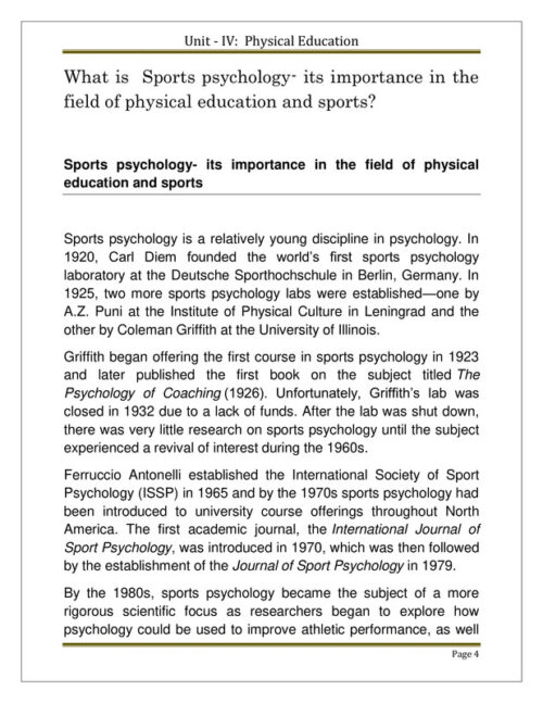 EduIQ Physical Education Notes Unit 3 & 4 with MCQs for CSIR UGC NET SET JRF-c