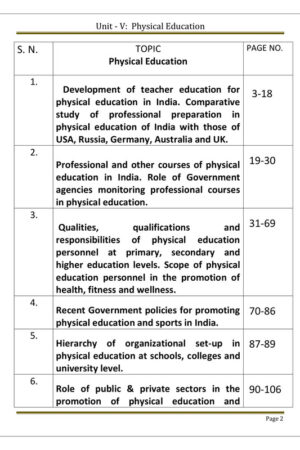 EduIQ Unit 5 and 6 Physical Education Notes with MCQs for CSIR UGC NET SET JRF-a