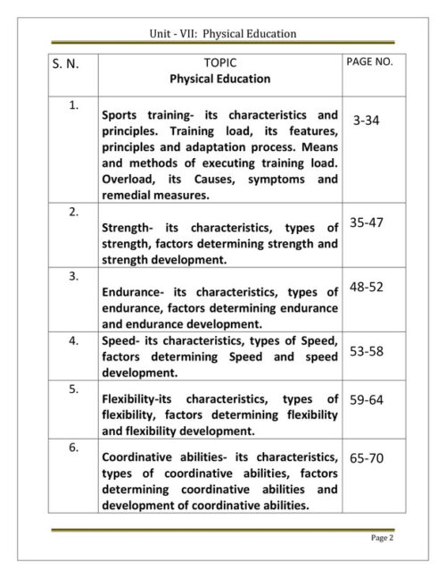 EduIQ Physical Education Notes Unit 7 and 8 with MCQs for CSIR UGC NET SET JRF Exam-a