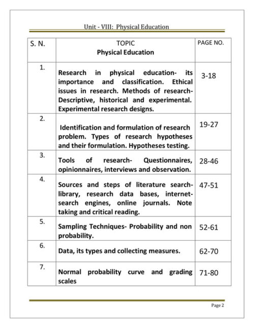 EduIQ Physical Education Notes Unit 7 and 8 with MCQs for CSIR UGC NET SET JRF Exam-b