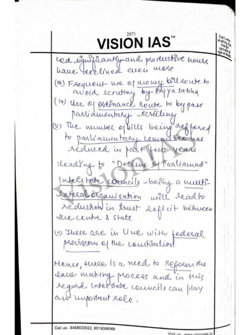 Vision IAS Topper Shakti Dubey Rank-1 GS and Ethics Test Copy for Mains 2025-b