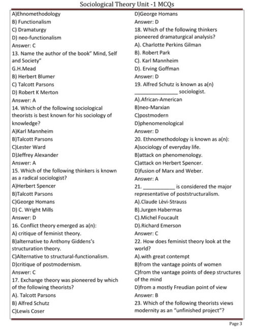 EduIQ Sociology Unitwise I-II Printed Notes with MCQs for UGC NET 2025-f